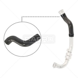 Патрубок интеркулера Megane III 1.5 dCi 08- RAPRO R12537