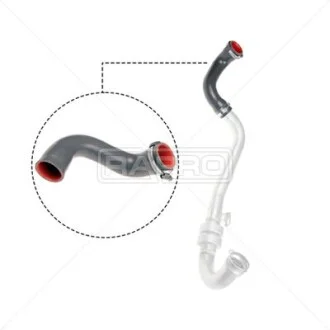 Патрубок интеркулера Megane II/Scenic II 1.5dCi 03- RAPRO R12755