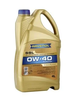 Олива Ravenol 0W-40 SSL "Fullsynth PAO" SP/CF, A3/B4 (4л) RAVENOL 1111108004