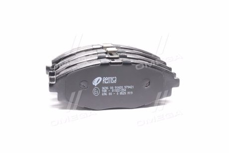 Фото 1 - колодки тормозные дисковые REMSA 0696.00 Колодки тормозные дисковые REMSA 0696.00 (фото 1)