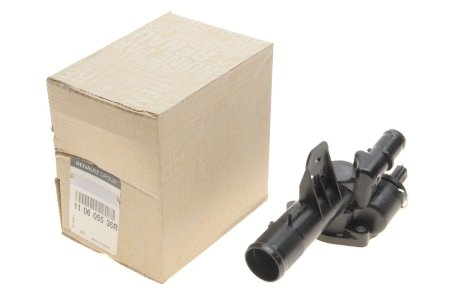 Термостат системи охолодження (83°C, в корпусі) DACIA DOKKER, DOKKER/MINIVAN, DUSTER, DUSTER/SUV, LODGY, LOGAN II, LOGAN MCV II, SANDERO II CAPTUR I, CLIO III 0.9-2.0D 09.02- RENAULT 110605536R