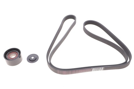 Комплект ремня генератора с натяжителем и роликом. 1.9dCi Master II, Trafic II, Laguna II (+AC) RENAULT 117200713R