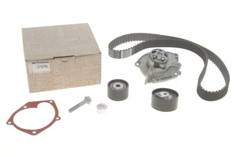 Комплект ремня генератора +помпа F4P 1,8 16V, F4R 2,0 16V Renault RENAULT 119A06559R