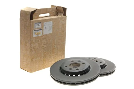 Диск тормозной передний (цена за 2шт) 280мм Renault Scenic II, Megane II Renault RENAULT 402068053R