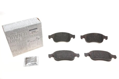 Колодки тормозные передние (комплект) Duster, Fluence, Megane III, Caprur, Arkana RENAULT 410A12582R