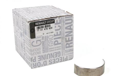 Вкладиші корінні Master/Trafic 1.9dCi 01- (STD) RENAULT 7701478839