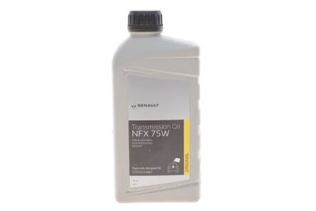 Трансмиссионное масло nfx sae 75w 1l RENAULT 7711945721