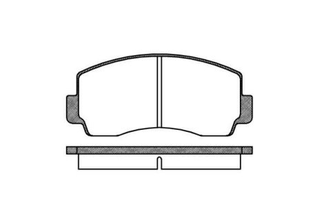 Тормозные колодки дисковые ROADHOUSE 2094.00