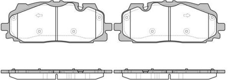 Тормозные колодки дисковые ROADHOUSE 21667.00