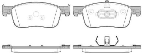 Тормозные колодки дисковые ROADHOUSE 21719.00