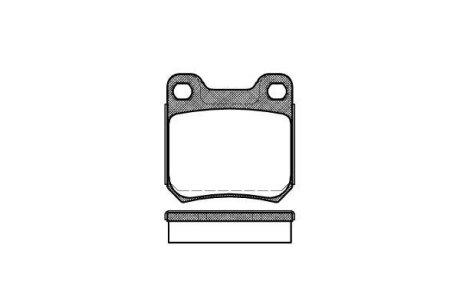 Тормозные колодки дисковые ROADHOUSE 2239.60