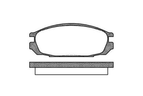 Тормозные колодки дисковые ROADHOUSE 2292.00