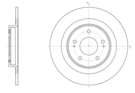 Тормозной диск ROADHOUSE 61528.00