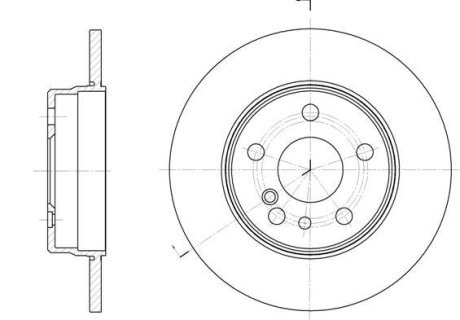 Тормозной диск ROADHOUSE 6332.00