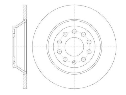 Тормозной диск ROADHOUSE 6969.00