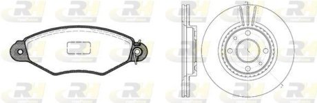 Тормозной комплект ROADHOUSE 8643.05