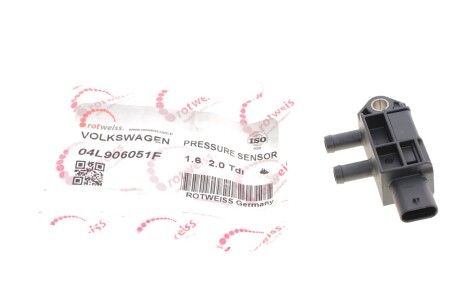 Датчик тиску вихлопних газів ROTWEISS 04L906051F
