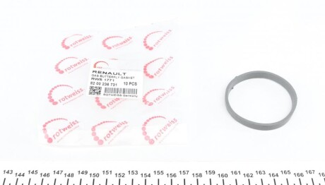 Прокладка заслонки дросельної Renault Megane II 1.4/1.6 16V 03- (K4M/K4J) ROTWEISS RWS1771