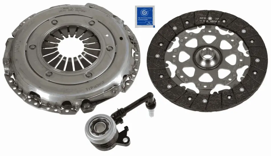 Комплект сцепления RENAULT Megane/Scenic/GrandScenic "1,9-2,0 "03>> SACHS 3000990407 (фото 1)