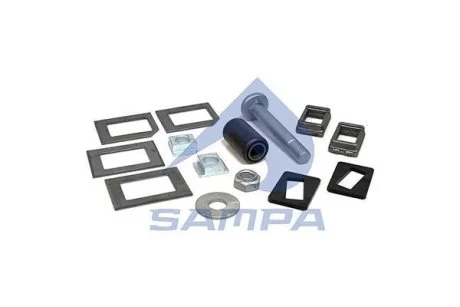Сайлентблок рессоры BPW 30x57x102-M30x3,5/202 SAMPA 070.617
