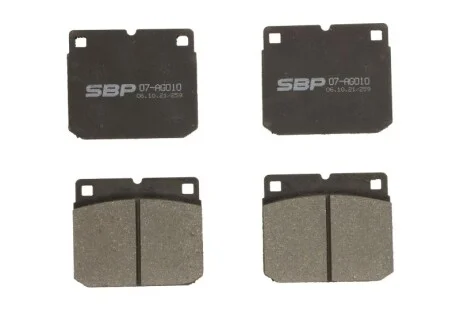 Тормозные колодки, дискові SBP 07AG010