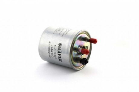 Фильтр топливный Renault Kangoo, Laguna III, Latitude, 1.5D-3.0D, 07- SHAFER FM639D