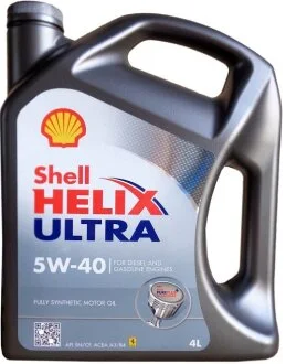 Олива моторна Shell Helix Ultra 5W-40, 4л. SHELL 550040562