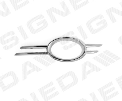 Рамка противотуманной фары MERCEDES BENZ (E-KL W211) Signeda PBZ99027CBL