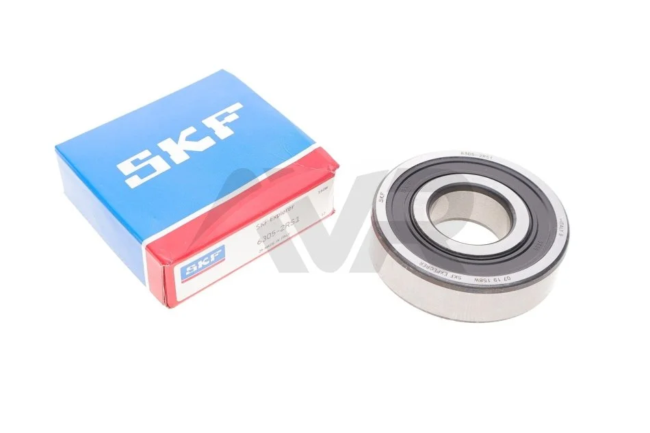 Підшипник кульковий d>30 SKF 6305-2RS1 (фото 1)