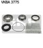 Подшипник ступицы, комплект MITSUBISHI L 200/L 300/L 400/Storm/Strada "R "2,0/2,5L "93>> SKF VKBA3775 (фото 1)