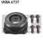 Подшипник ступицы, комплект BMW X3/X4 F25 "R "10-18 SKF VKBA6737 (фото 1)