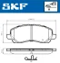 Комплект тормозных колодок SKF VKBP 80169 A (фото 2)
