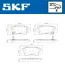 Комплект тормозных колодок SKF VKBP 90100 A (фото 2)