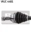 Полуось SKF VKJC 4481 (фото 2)