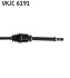 Полуось SKF VKJC 6191 (фото 3)