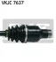 Полуось SKF VKJC 7637 (фото 3)