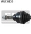 Полуось SKF VKJC 8135 (фото 2)