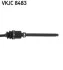 Полуось SKF VKJC 8483 (фото 3)
