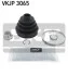 Пыльник шруса резиновый + смазка SKF VKJP 3065 (фото 1)