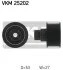 Ролик ГРМ обводной SKF VKM25202