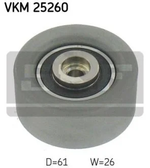 Ролик модуля натяжителя ремня SKF VKM 25260