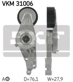 Роликовый модуль натяжителя ремня SKF VKM 31006