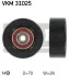 Ролик модуля натяжителя ремня SKF VKM 31025 (фото 1)
