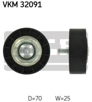 Ролик модуля натягувача ременя SKF VKM 32091