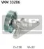 Ролик модуля натяжителя ремня SKF VKM 33206 (фото 1)