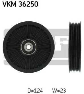 Ролик модуля натягувача ременя SKF VKM 36250