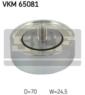 Ролик модуля натягувача ременя SKF VKM 65081