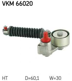 Роликовий модуль натягувача ременя¶ SKF VKM66020