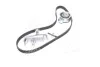 Комплект ГРМ AUDI/SEAT/SKODA/VW A4/A6/Exeo/Superb/Passat "1,8-2,0 "95-10 SKF VKMA01918 (фото 4)