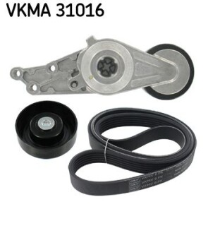 Комплект ремня ГРМ SKF VKMA 31016